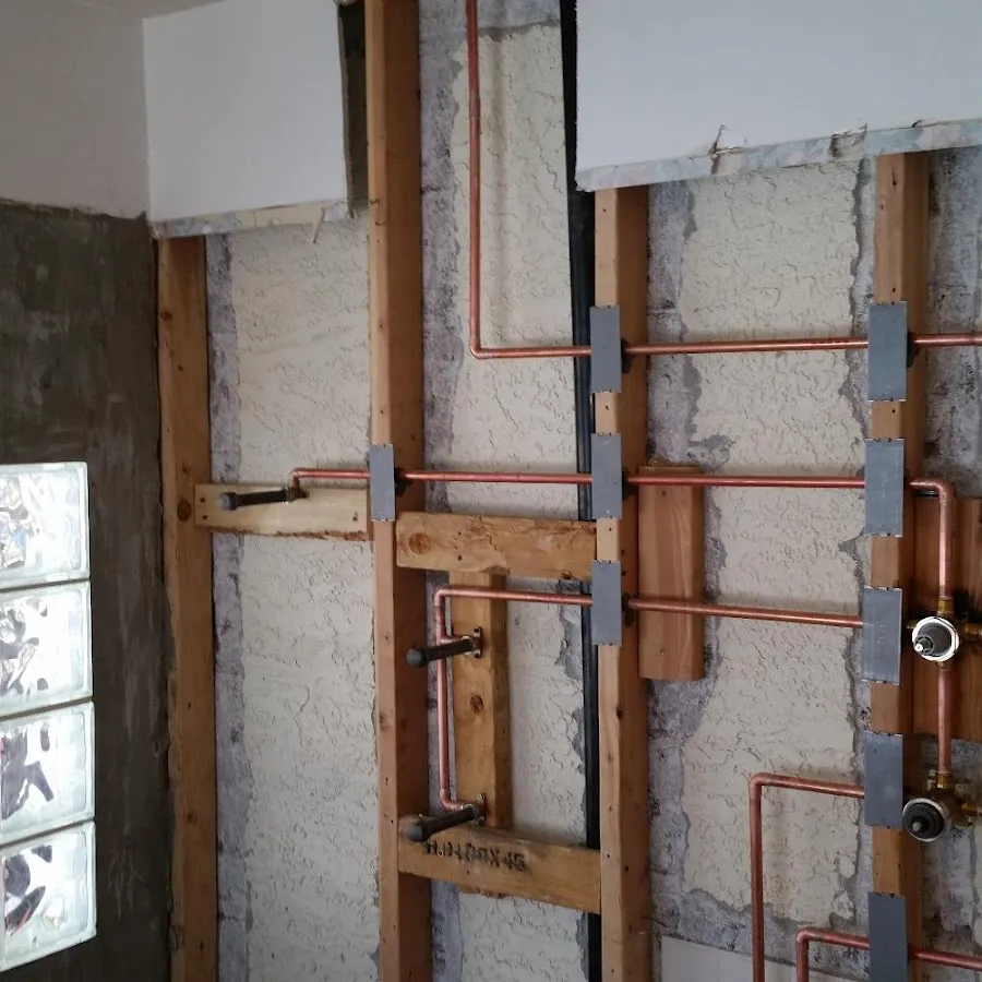 Copper pipe installation for Burst Pipe Repair in Haddon